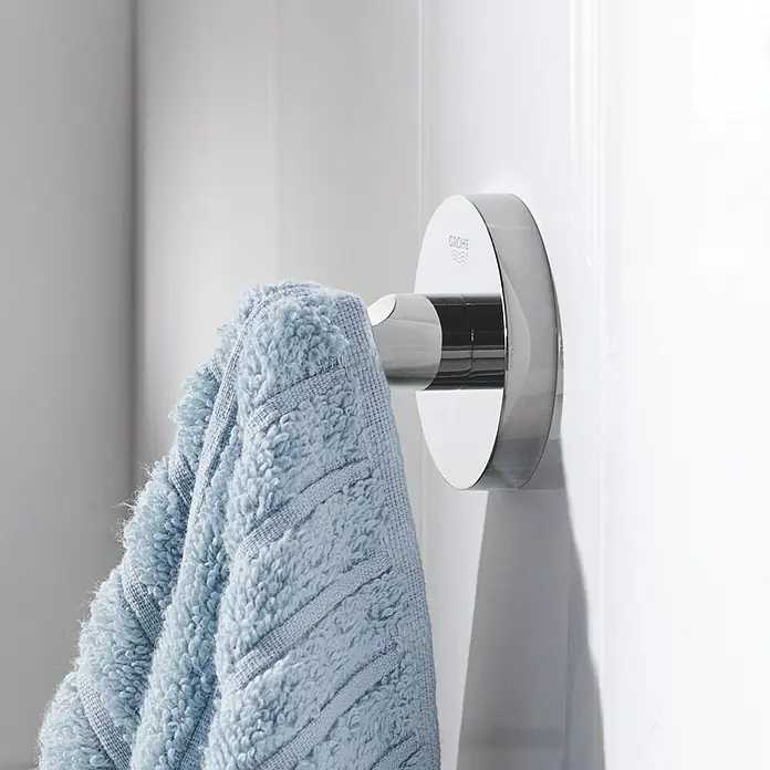 Grohe Essentials Bademantelhaken - Chrom, Glänzend - Detailaufnahme