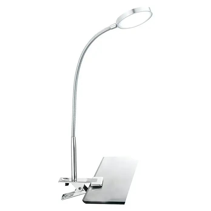 Globo LED-Klemmleuchte Pegasi - 1-flammig, 3 W, Aluminium - Rechte Seitenansicht