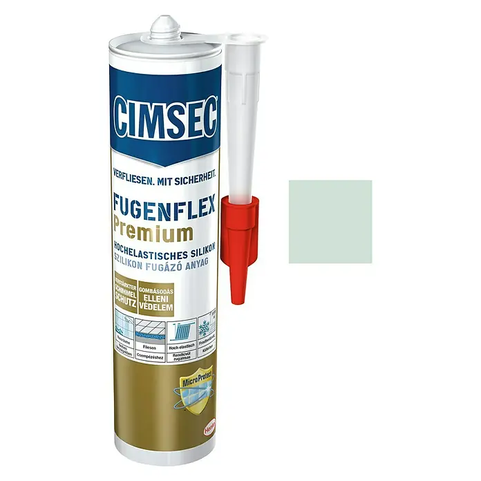 Cimsec Silikon-Fugenmasse Fugenflex Premium - Ägäis, 310 ml