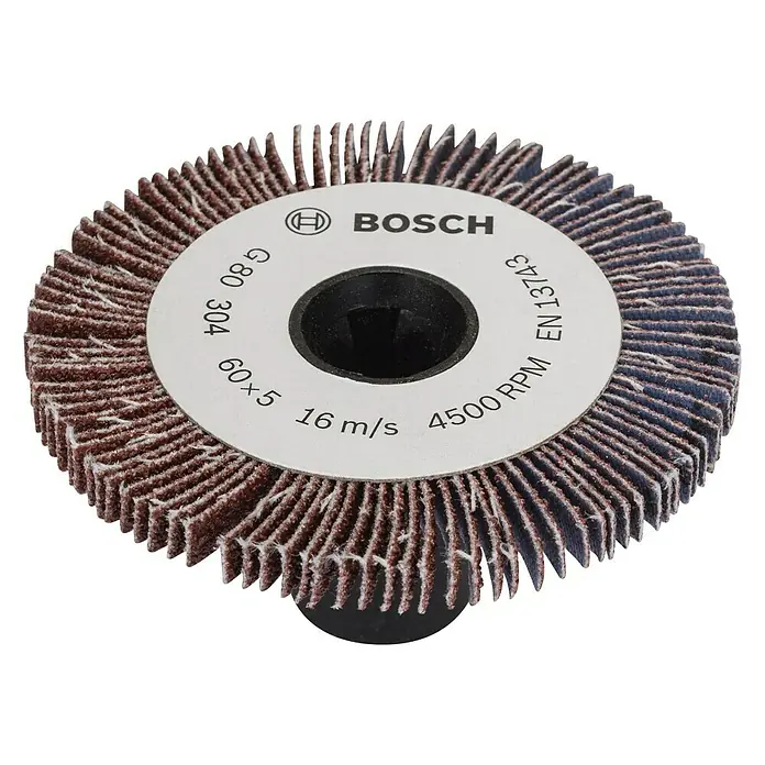 Bosch Rodillo de lija multihoja - Grano: 80, Ancho: 5 mm