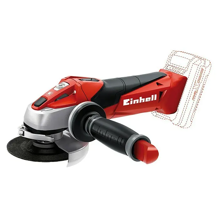 Einhell Power X-Change Akku-Winkelschleifer TE-AG 18 Li - 18 V, Ohne Akku, Durchmesser Scheibe: 115 mm, 8.500 U/min
