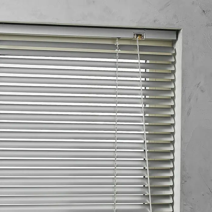 Žaluzina Basic - Š x V: 80 x 140 cm, Srebrne boje, Aluminij - Detaljan prikaz