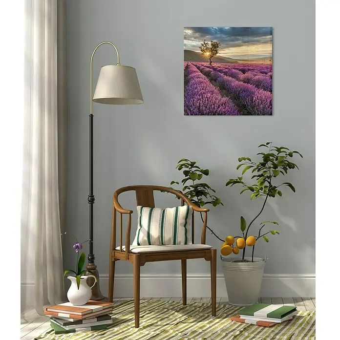 ProArt Glasbild - Silence, B x H: 50 x 50 cm - Stimmungsaufnahme