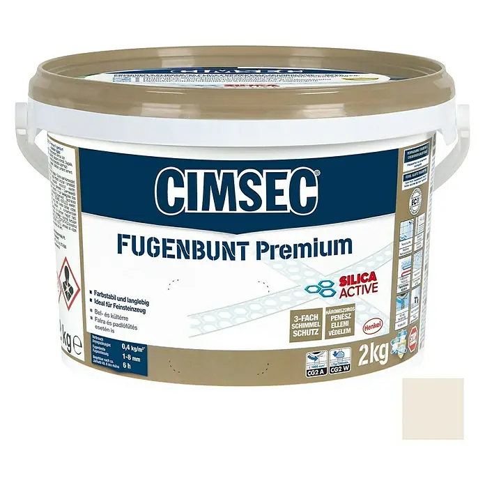 Cimsec Fugenmörtel Fugenbunt Premium - Pergamon, 2 kg