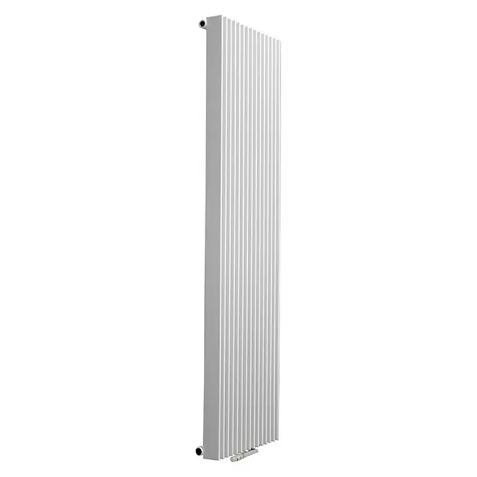 Camargue Badheizkörper Pauer - 44 x 160 cm, 1.792 W, Weiß - Linke Seitenansicht