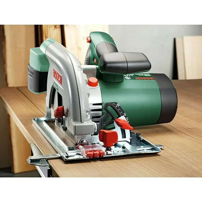 Bosch Handkreissäge PKS 66 AF - 1.600 W, Ø 190 mm, 5.000 U/min - Vorderansicht