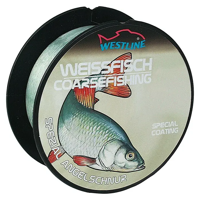Westline Zielfischschnur - Zielfisch: Weißfisch, Ø x L: 0,18 mm x 500 m, Tragkraft: 2,1 kg, Schilfgrün
