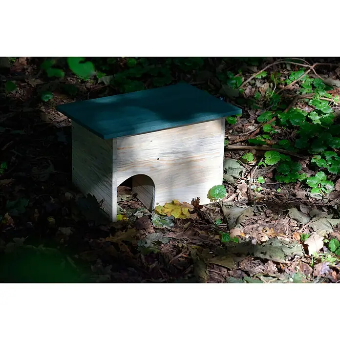Dobar Igelhaus - 34,5 x 24 x 27 cm, Ausstattung: Abnehmbares Dach - Stimmungsaufnahme