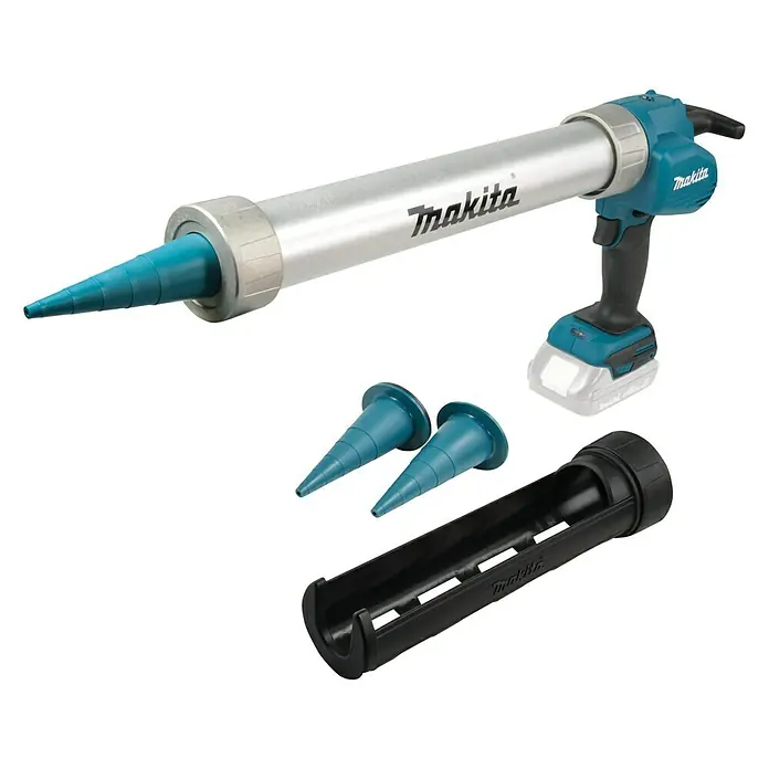 Makita Akku-Kartuschenpresse DCG180ZX - 18 V, Li-Ionen, Ohne Akku, Geeignet für: 310 ml Kartuschen - Vorderansicht