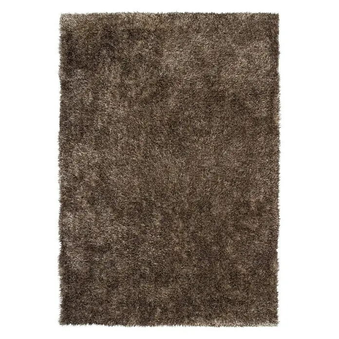 Kayoom Teppich Diamond - Taupe, L x B: 290 x 200 cm, 100 % Polyester - Vorderansicht
