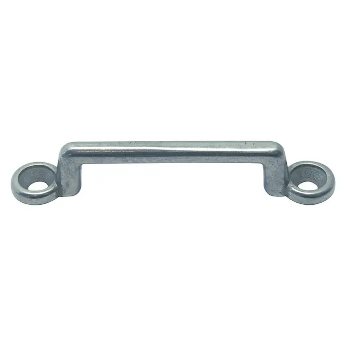 Marinetech Bandbeugel - Lengte: 68 mm, Lintbreedte: Max. 30 mm, Roestvrij staal, A4 - Top-down weergave