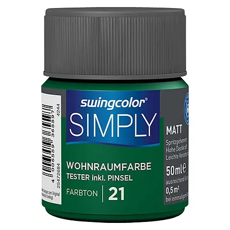 swingcolor  Boja za zid SIMPLY Tester