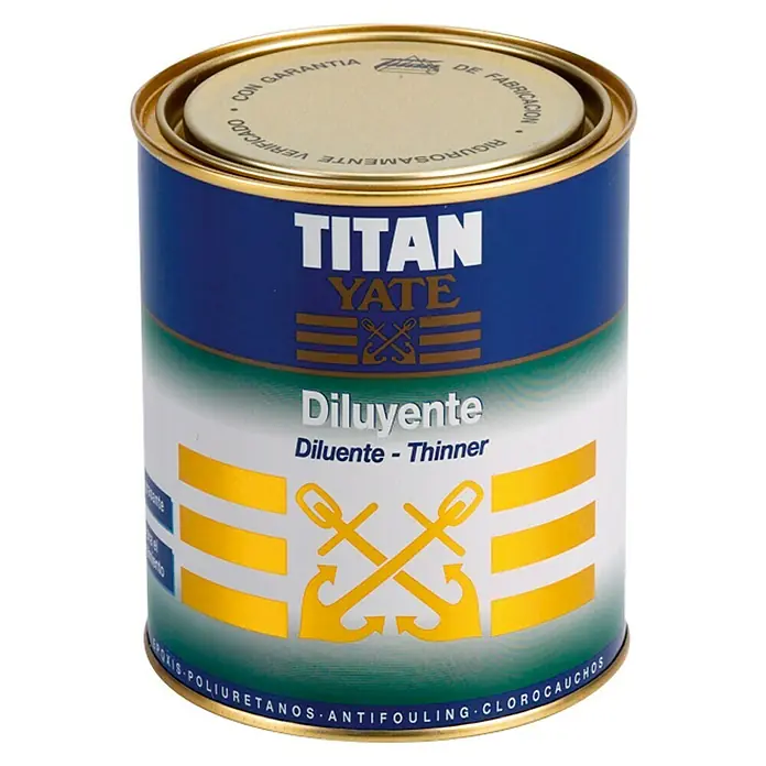 Titan Yate Diluyente - Transparente, 1 l
