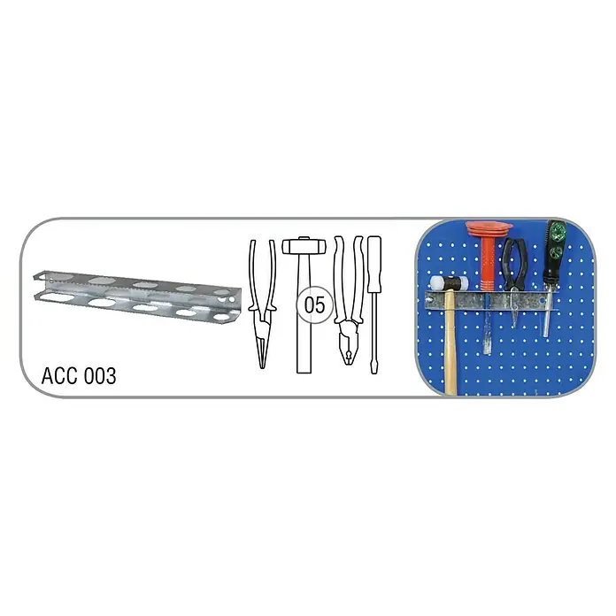 Simonrack Panelclick Soporte portaherramientas ACC 003 - Apto para: Herramientas de mano