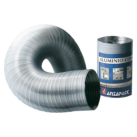 Tubo flexible de aluminio