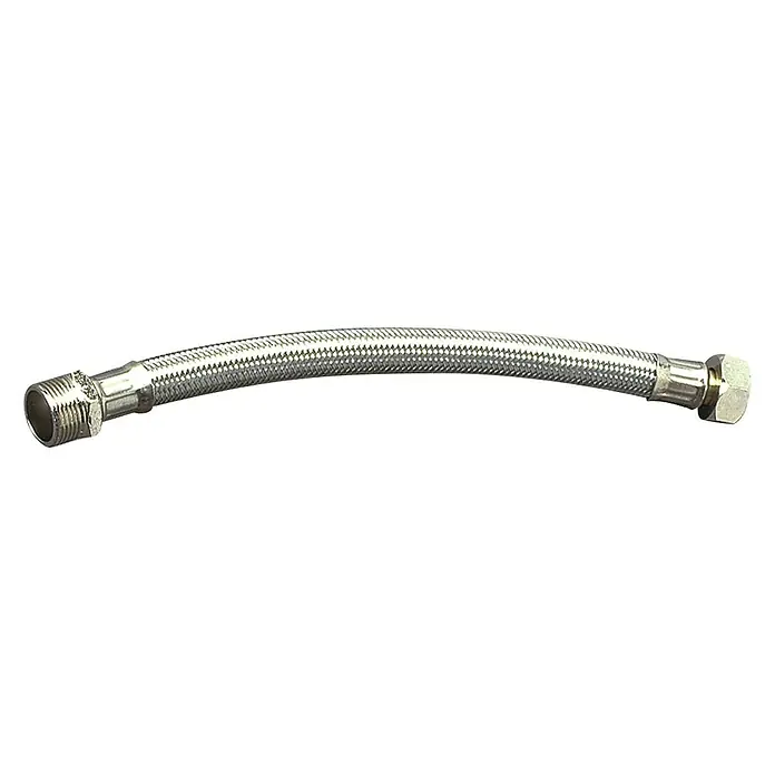Flexo de conexión 19 mm - ½″/½″, Largo: 30 cm, Macho - Hembra