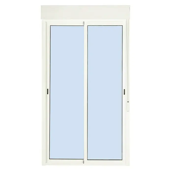 Solid Elements Balconera Corredera - 150 x 218 cm, Blanco, Con persiana