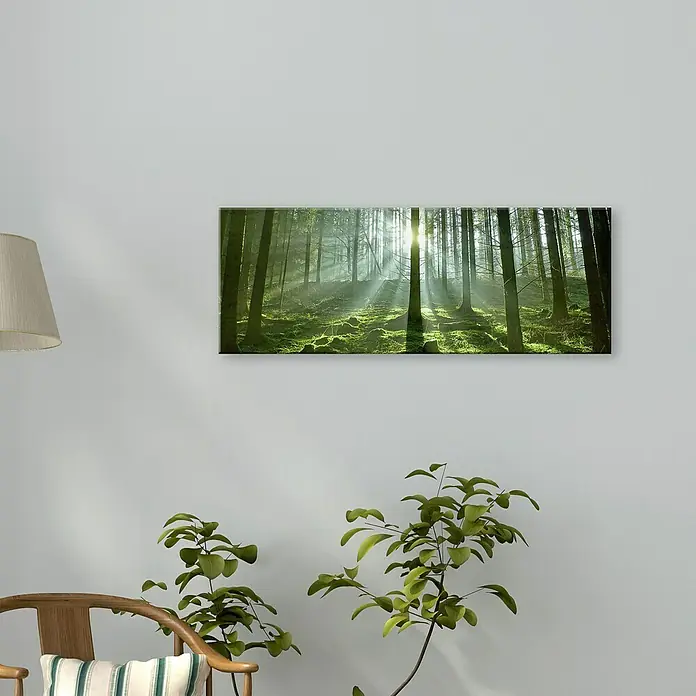 Slika na platnu Young Living - Š x V: 80 x 30 cm - Živopisni prikaz