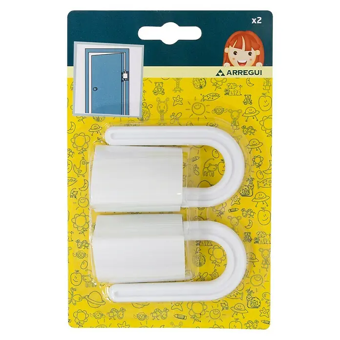Arregui Protección lateral de bisagra A-1044180 - Blanco, 2 uds.
