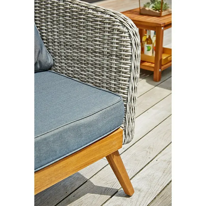 Sunfun Loungemöbel-Set Sina - 4 -tlg.