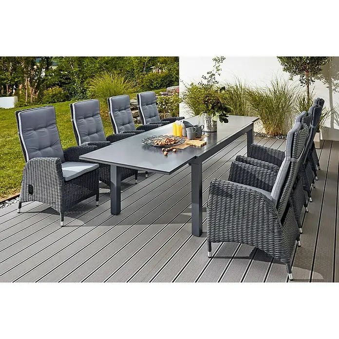 Sunfun Maja Vrtni stol XL - D x Š: 200 x 100 cm, Mješavina cementnih vlakana