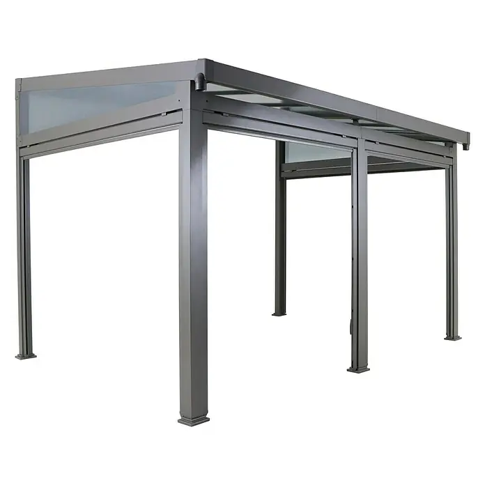 Sunfun Pavillon Ibiza Cabrio - L x B: 400 x 300 cm, Anthrazit