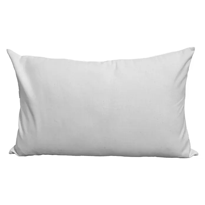 Funda de cojín DIY - Blanco, 65 x 40 cm