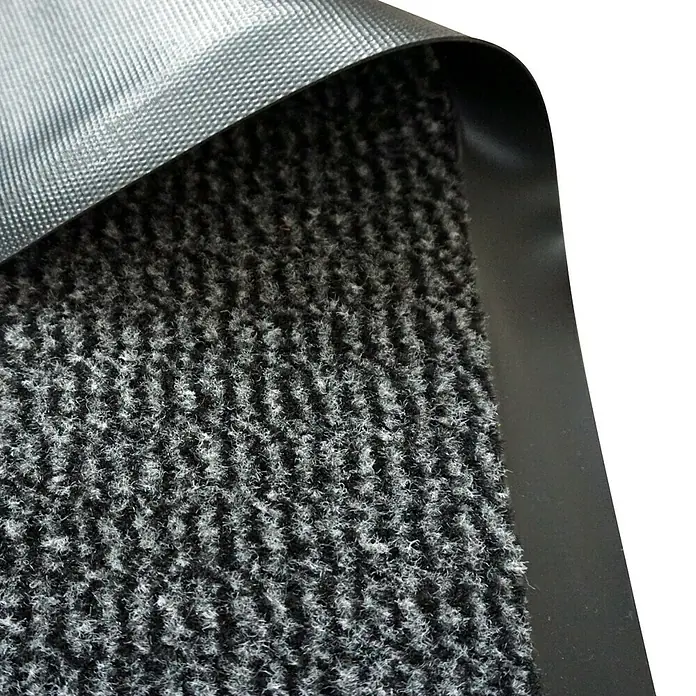 Astra Schmutzfangläufer Saphir - Grau, 150 x 90 cm, 100 % Polypropylen - Detailaufnahme