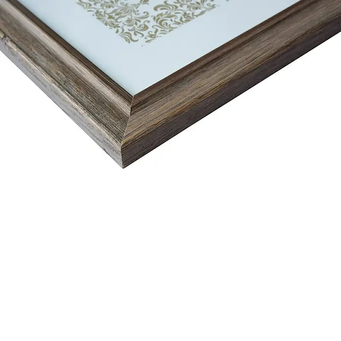 Accent Bilderrahmen Vintage - Braun, 40 x 50 cm, Holz - Detailaufnahme
