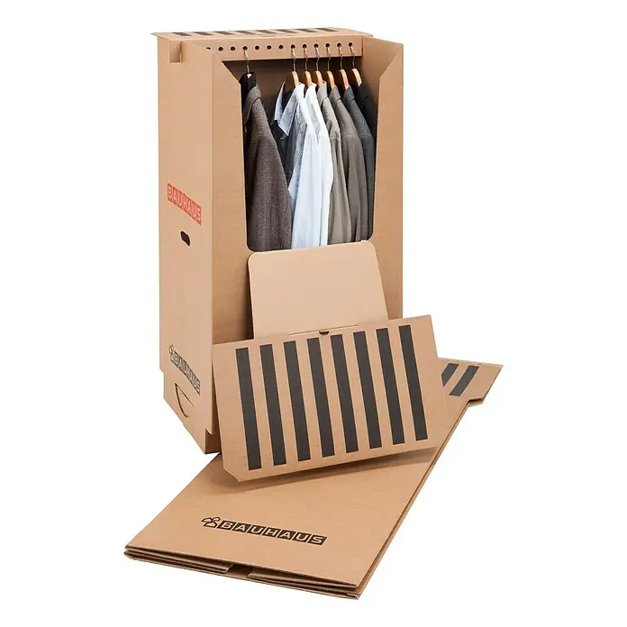 BAUHAUS Kleiderbox-Set - Geeignet für: 14 Kleiderbügel, 2 Stk.