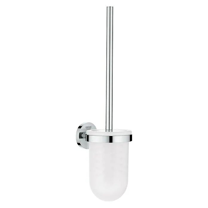 Grohe Essentials WC-Bürstengarnitur - Mit Halterung, Chrom, Glänzend - Vorderansicht