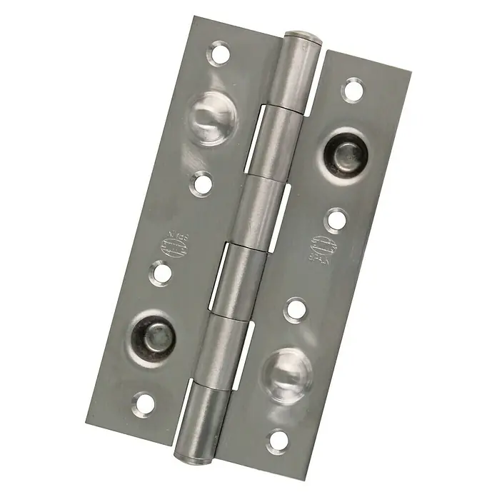 Bisagra mod. 565 - 150 x 80 x 3 mm, Acero inoxidable