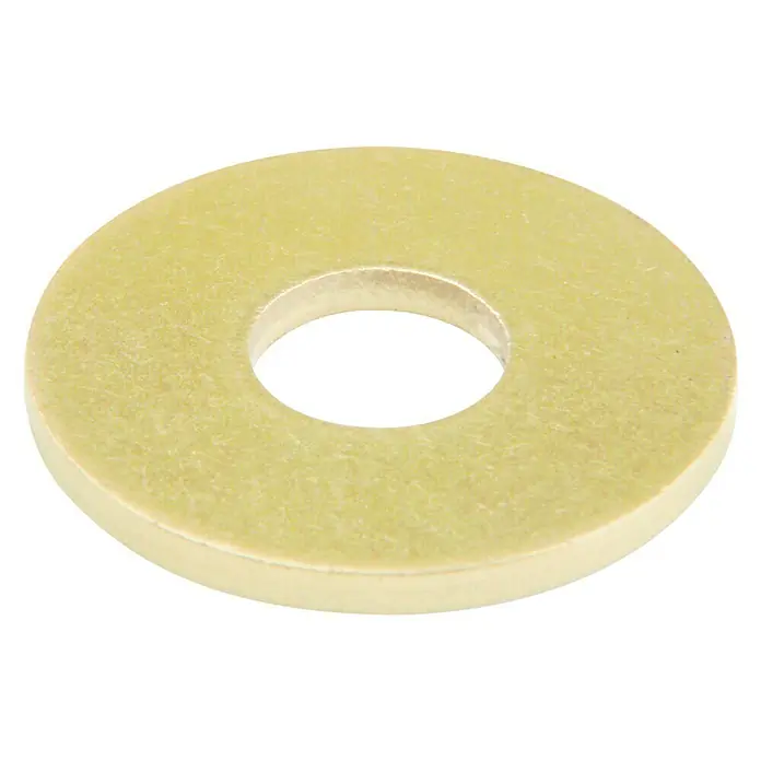 Stabilit Arandela redonda - Diámetro interior: 8,4 mm, Diámetro exterior: 24 mm, Latón, Brillante, 8 uds., DIN 9021