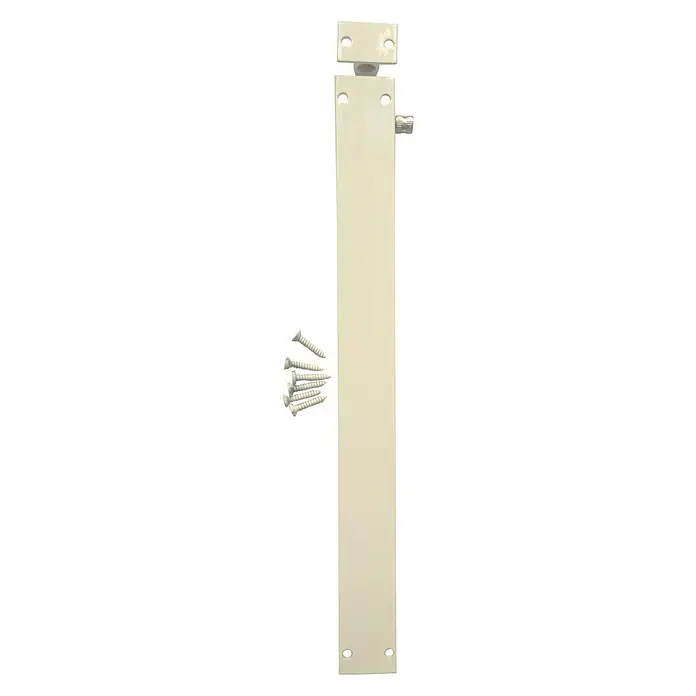 Cerrojo - Largo: 300 mm, Aluminio, Blanco