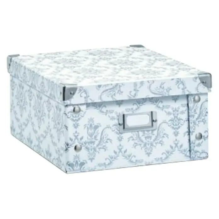Zeller Present Caja de almacenaje Vintage - L x An x Al: 26 x 31 x 14 cm