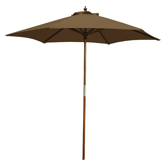 Sunfun Parasol Lian - Taupe, Diámetro: 200 cm