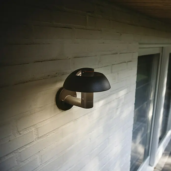 Lutec Aplique exterior LED Spril - 8,4 W, 22,7 x 19 x 20 cm, Antracita, IP54