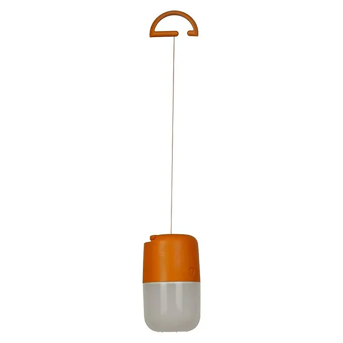 Lutec Lámpara solar LED Bump - Naranja, Blanco, Altura: 19,6 cm, LED
