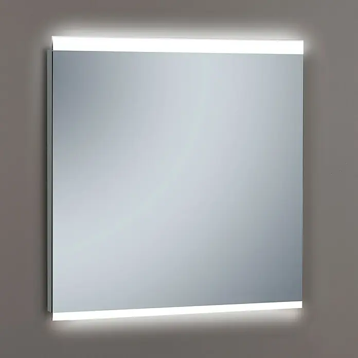 Camargue Espejo con luz LED Maná - An x Al: 80 x 80 cm, Transformador
