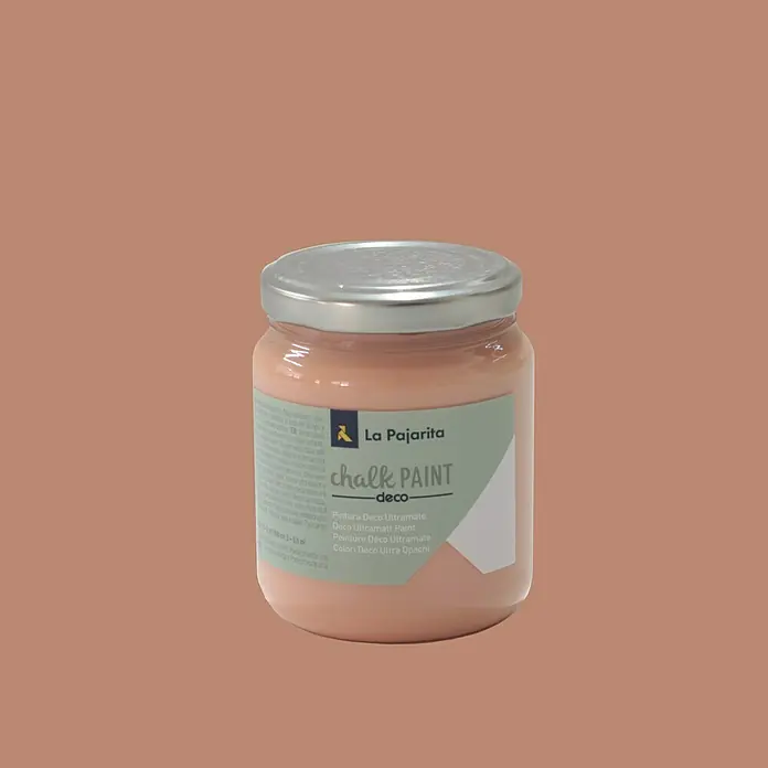 La Pajarita Pintura de tiza Chalk Paint - Peach, 175 ml, Mate
