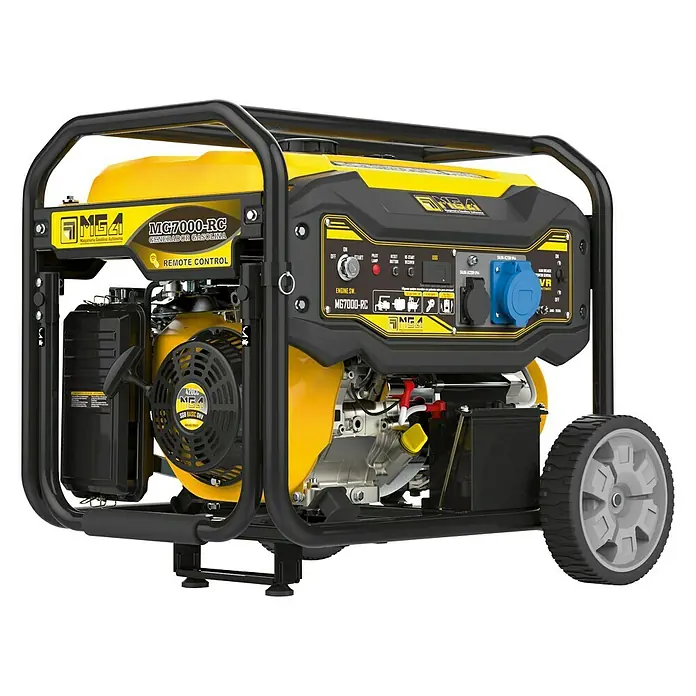 MGA Generador MG7000 E-Start - 6.500 W, Volumen del depósito: 21 l