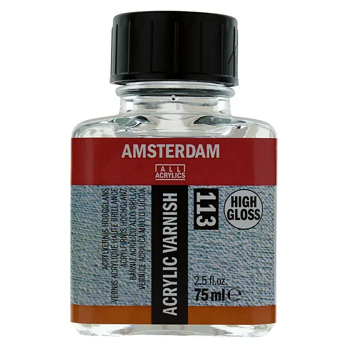 Talens Barniz acrílico 113 - Incoloro, 75 ml, Brillante
