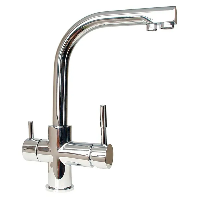 Bb agua Grifo de cocina 3 vías - Cromo