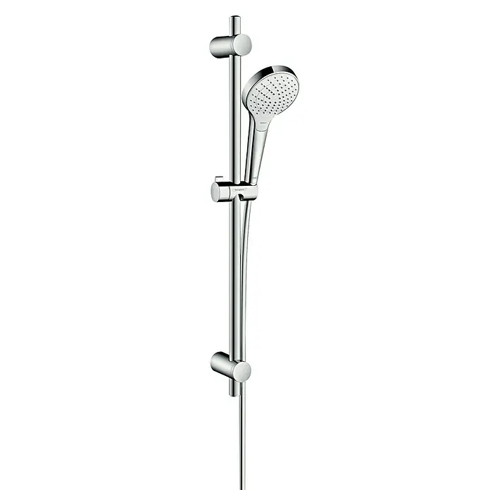 Hansgrohe Conjunto de ducha MySelect S Vario - Distancia entre orificios: 61 cm, Tipos de chorro: Rain, IntenseRain, SoftRain, Cromo