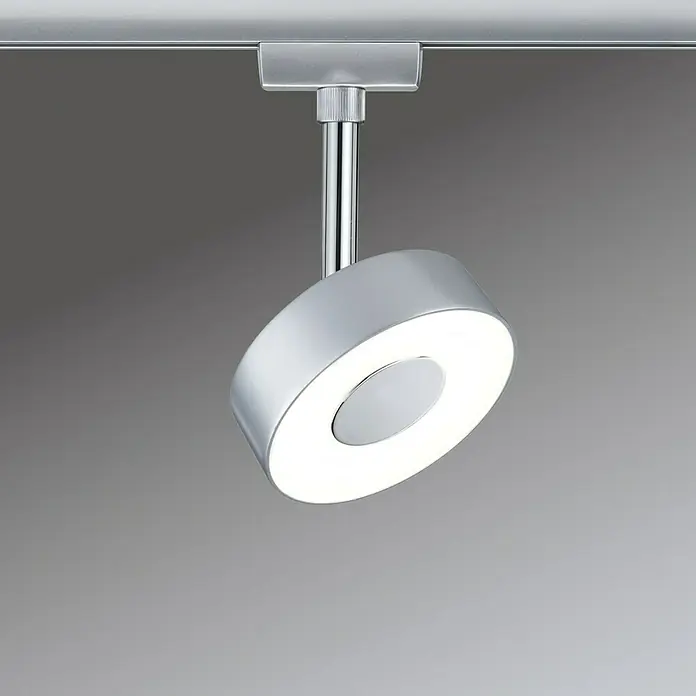 Paulmann URail LED-Leuchte Circle - 5 W, Chrom matt - Anwendungsbeispiel