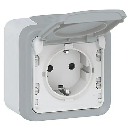 Legrand  Enchufe Plexo Gris