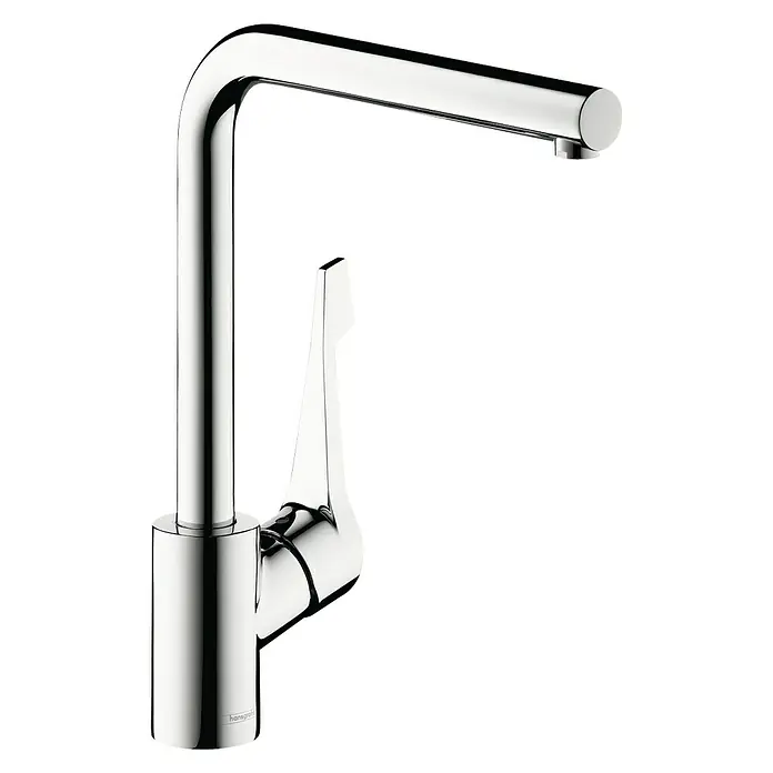 Hansgrohe Grifo de cocina Cento L - Cromo, Brillante, Caño alto