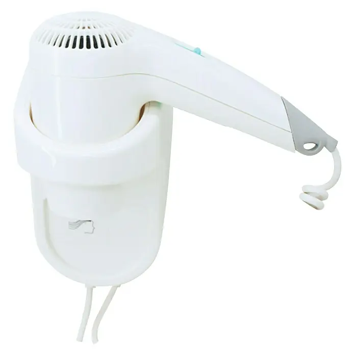 CM Baños Secador de pelo - 230 V, Blanco, Gris, Plástico (ABS)