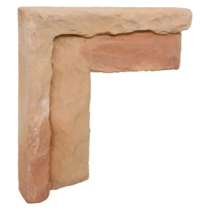 Moldura decorativa angular Petra Ágata - 30 x 30 x 11 cm