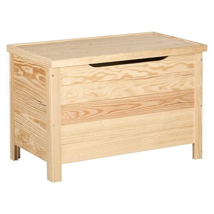 Astigarraga Arcón - L x An x Al: 70 x 40 x 48 cm, Madera, Natural